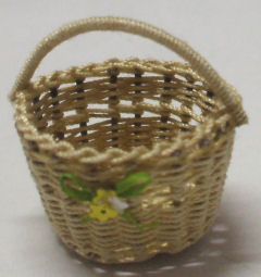 Basket #7 w/Yellow Flower Catherine Bigot-Duverne